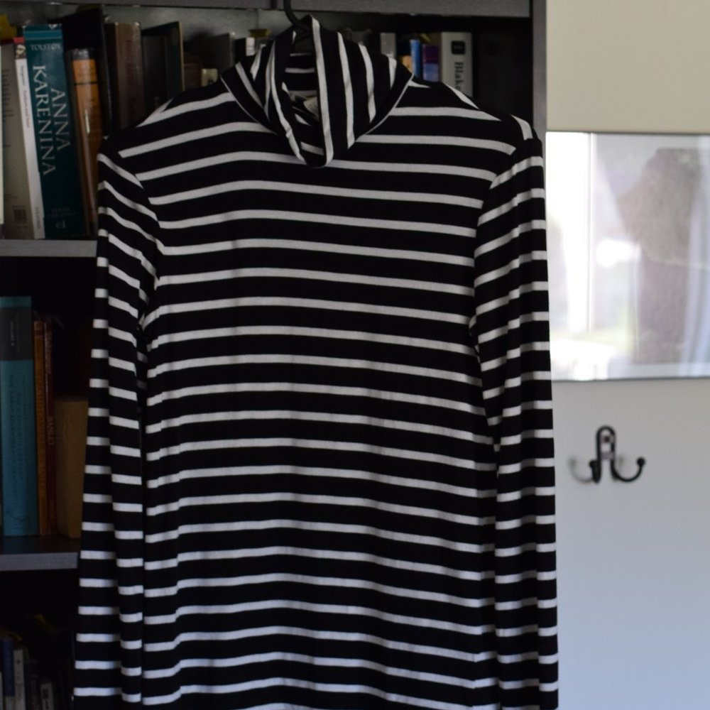 Striped Turtleneck